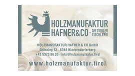 Holzmanufaktur Hafner & Co. GmbH