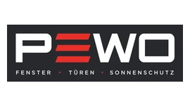 PEWO - FENSTER - TÜREN - SONNENSCHUTZ Logo
